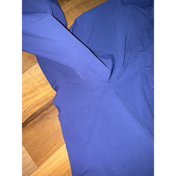 Duluth Trading felxpidition Hooded‎ Shirt Jacket Snap Front Pockets XXL purple - Picture 4 of 7